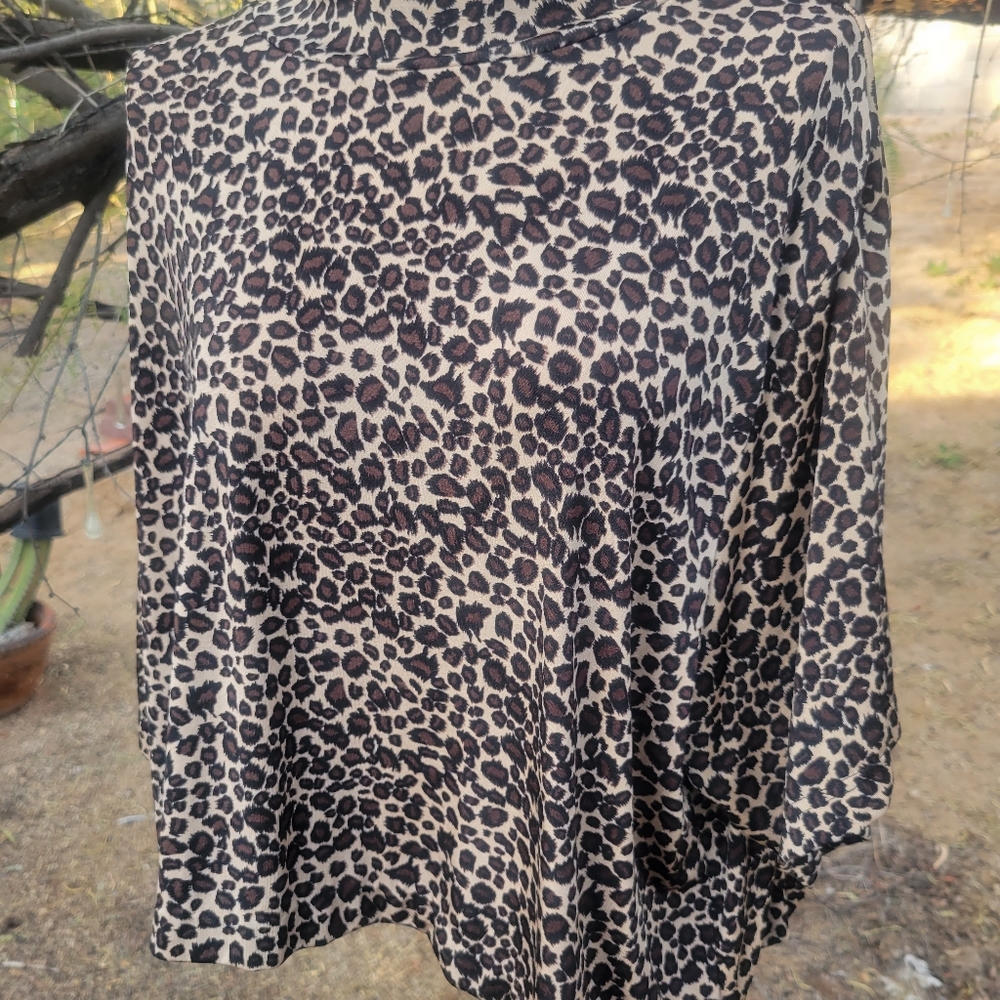 Lane Bryant  Spandex Leopard 80s 90's